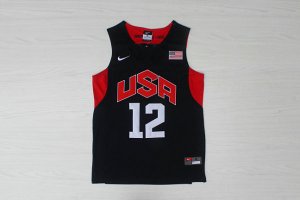 Nike Team USA Basketball 2012 London Olympics James Harden 12 Blue Jersey